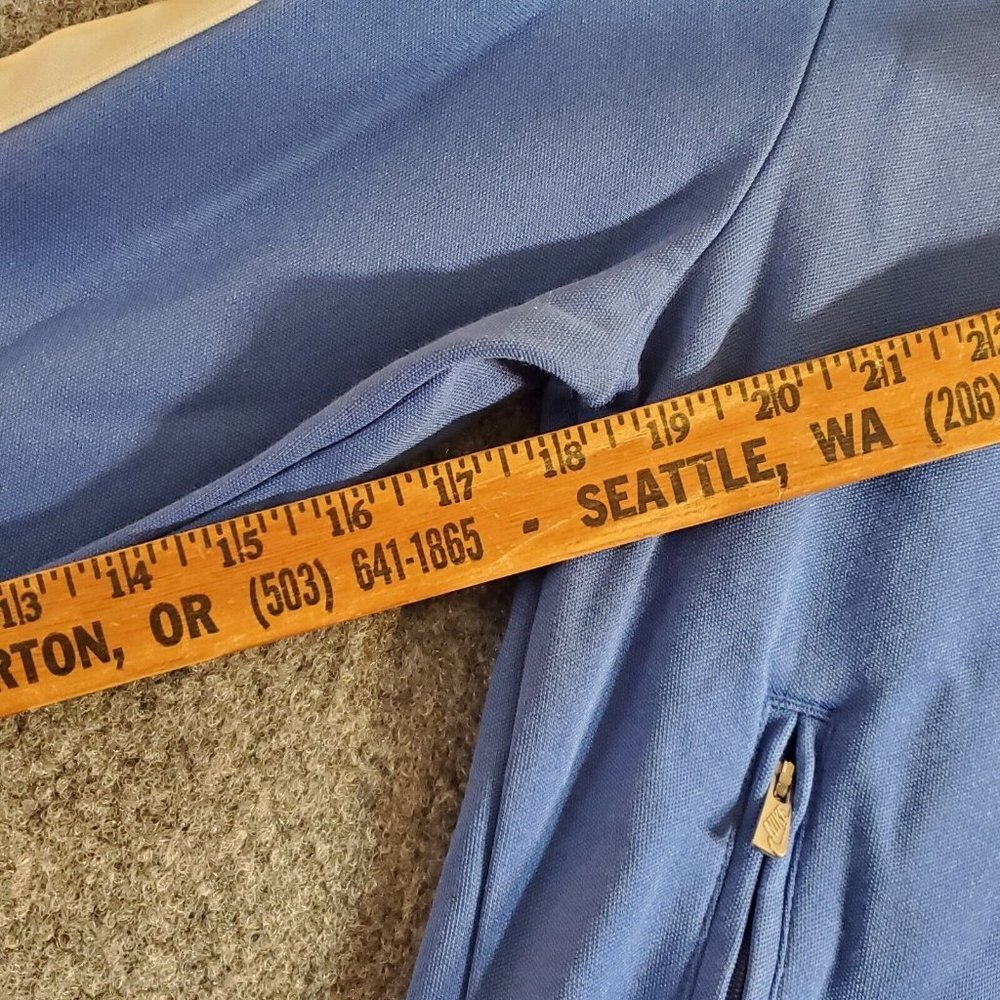 NIKE Retro N98 Track Jacket Blue White Stripe 370397 Womens Size L  National 98 - Picture 13 of 13